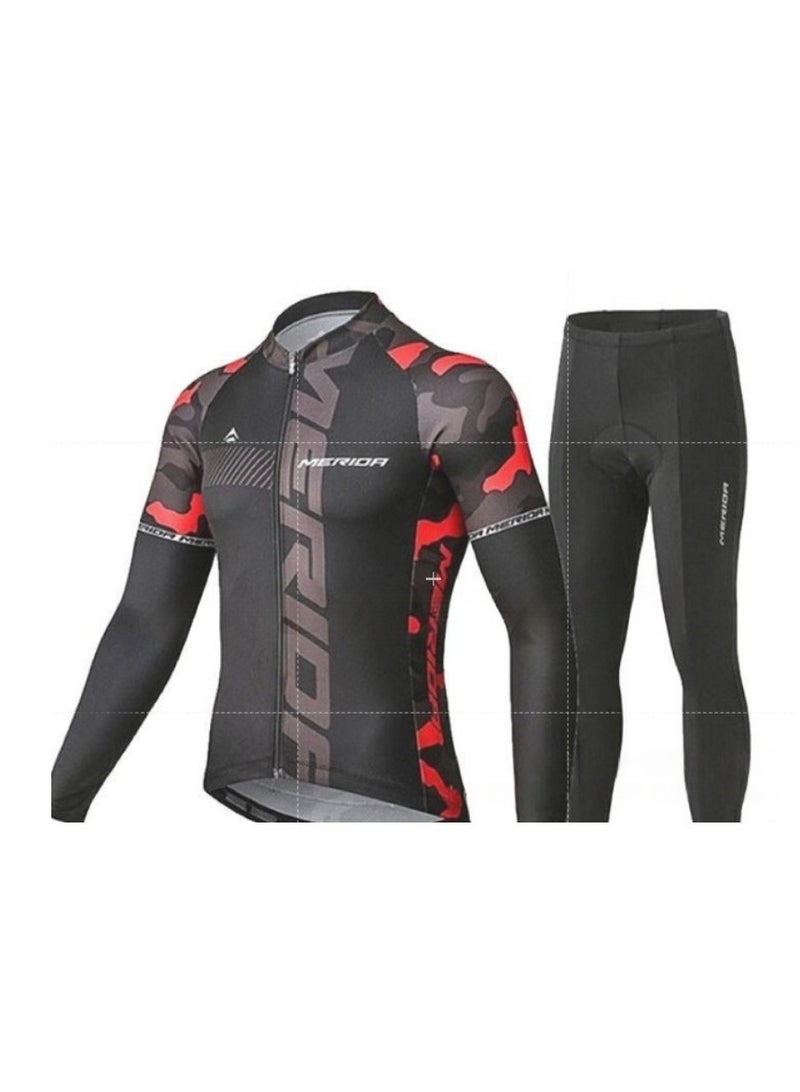 KUYING GR New Summer Outdoor Sunscreen Moisture Absorption Quick Drying Bicycle Women's Cycling Clothing Set  - Image 1