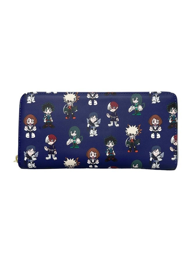 Loungefly My Hero Academia Allover Print Mha Zip Around Wallet - Image 2