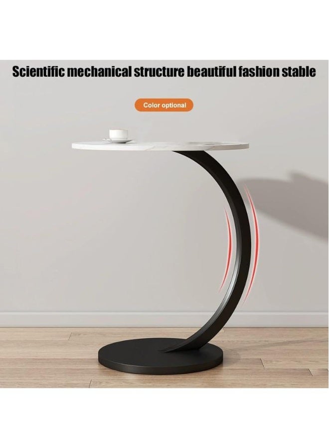 طاولة جانبية للطاولة المستخدمة بجوار الأريكة - طاولة دائرية صغيرة، طاولة تلفاز صغيرة بجانب الطاولة، طاولة صغيرة للمكتب لغرفة المعيشة، طاولة جانبية لغرفة المعيشة وغرفة النوم - Image 3