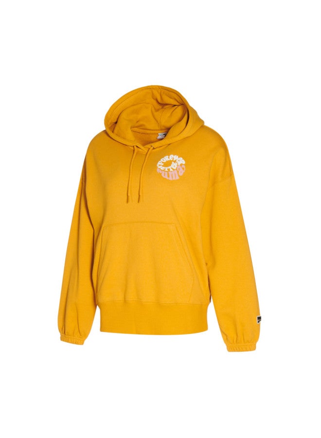 PUMA هودي نسائي، طباعة عصرية، لمسة قطن ناعمة، سويت شيرت هودي نسائي، هودي رياضي نسائي - Image 3