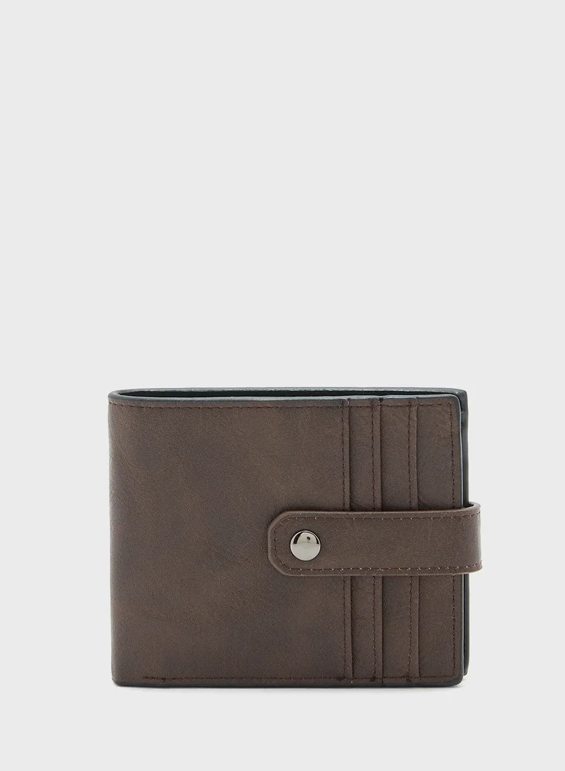 Robert Wood Bi Fold Wallet With Multiple Card Holder Pockets