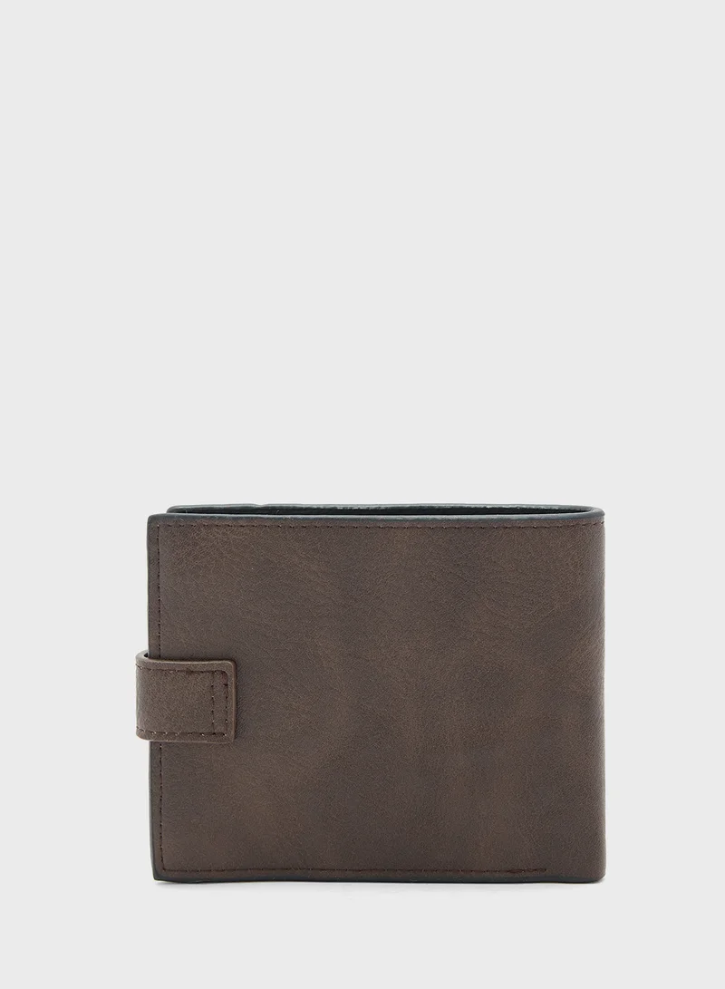 Robert Wood Bi Fold Wallet With Multiple Card Holder Pockets