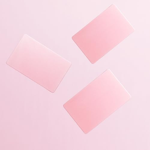OESDLTD Thick Aluminum Metal Business Cards Anodized Aluminum 86 X 54 X 0.8mm 15 pcs Include Protector Sleeves (Pink) - Image 4