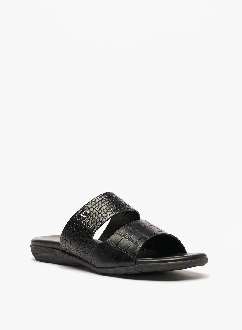 فلورا بيلا من شو إكسبرس Womens Textured Slip-On Sandals