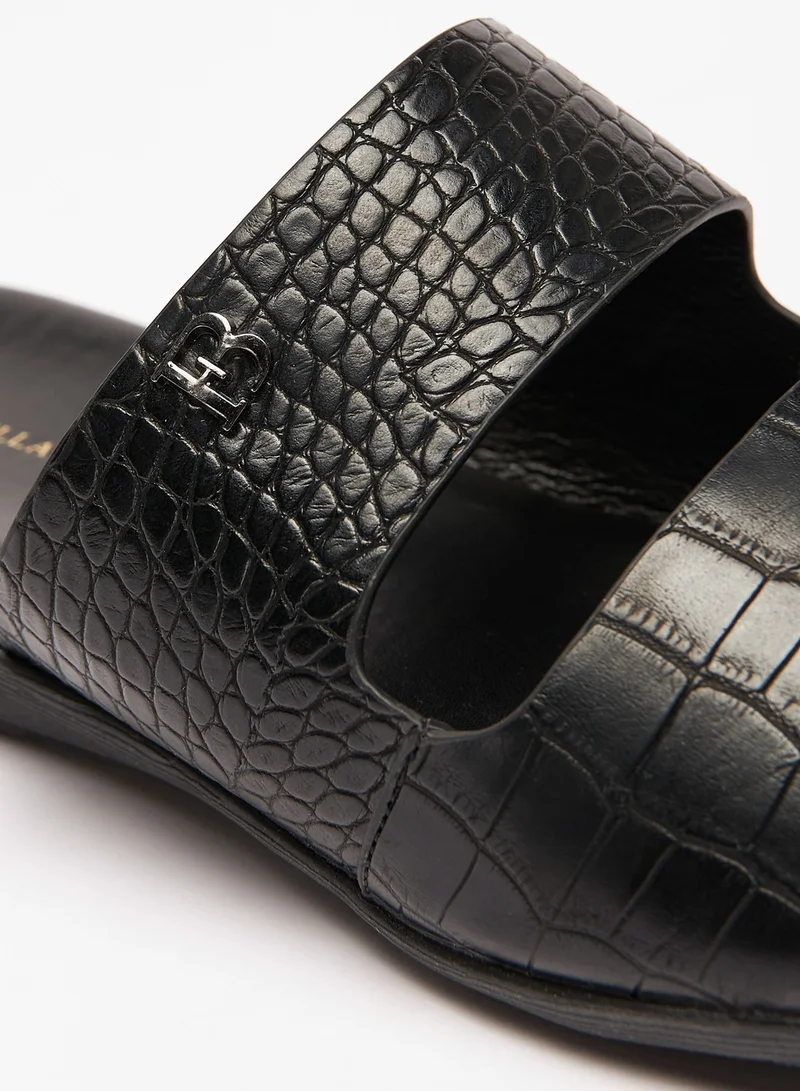 فلورا بيلا من شو إكسبرس Womens Textured Slip-On Sandals