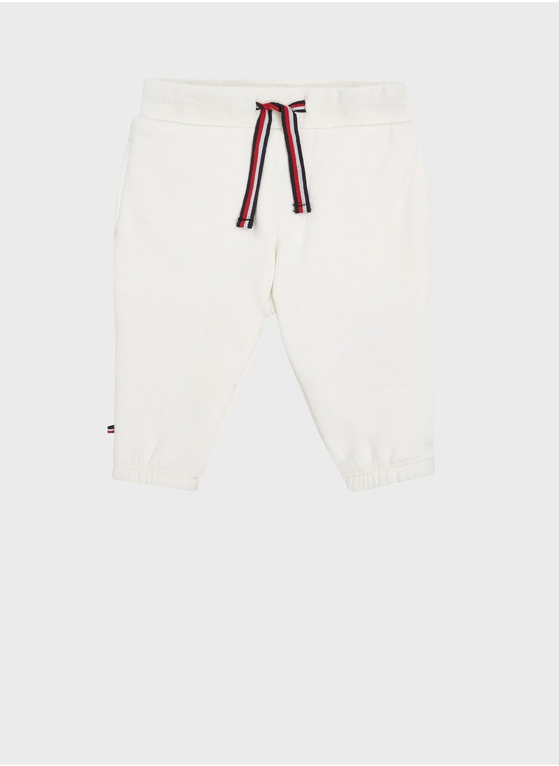 TOMMY HILFIGER Infant Logo Sweatshirt & Sweatpants Set  - Image 1