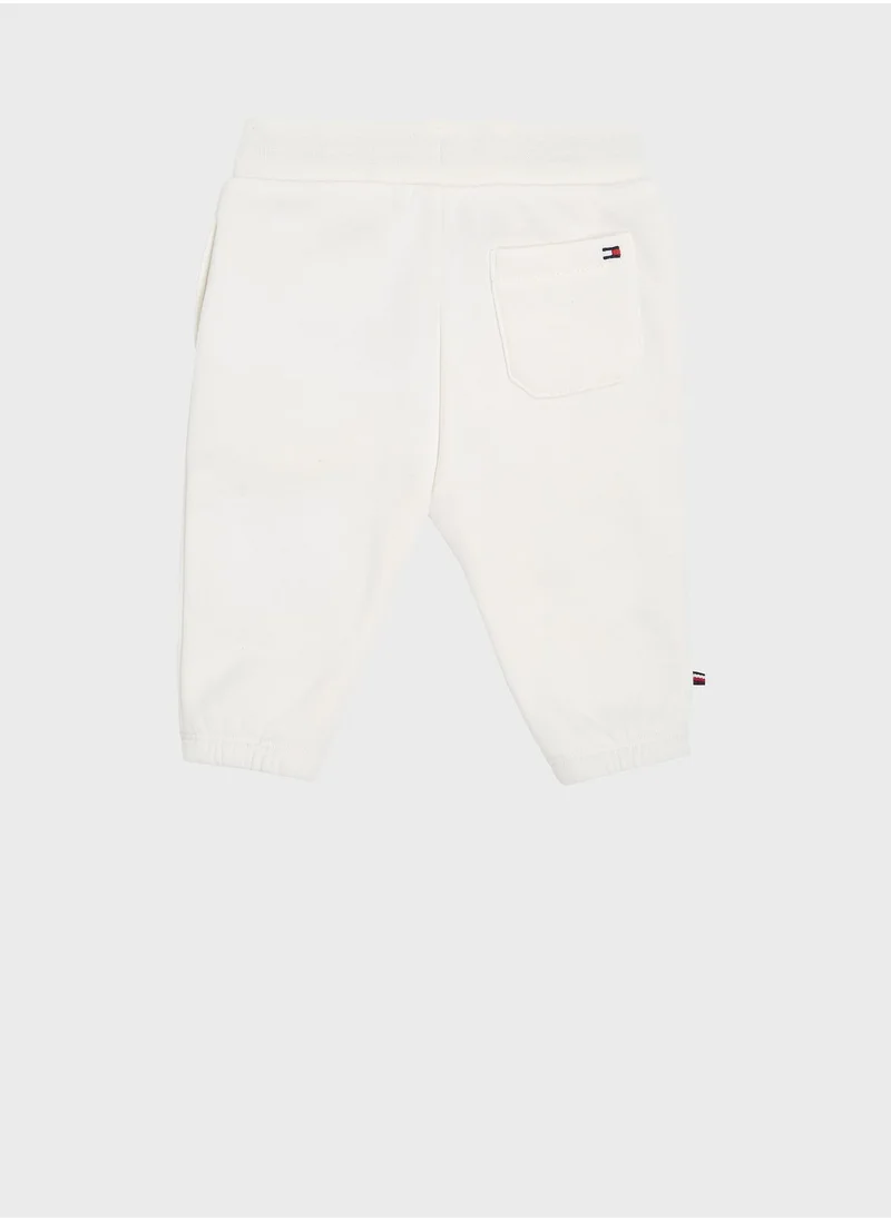 TOMMY HILFIGER Infant Logo Sweatshirt & Sweatpants Set