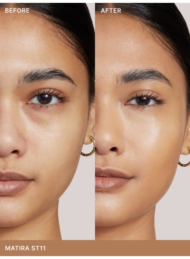 إيليا كريم أساس سيروم سكين تينت للعناية بالبشرة بمعامل حماية  Matira ST11 - SPF40 - Image 4