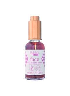 Skinny Tan Self Tanning Drops | Add to Your Favorite Moisturizer to Make a Hydrating Gradual Tanner | Natural Looking Sunless Tanner, Vegan Friendly, Cruelty Free, 1.01 oz.