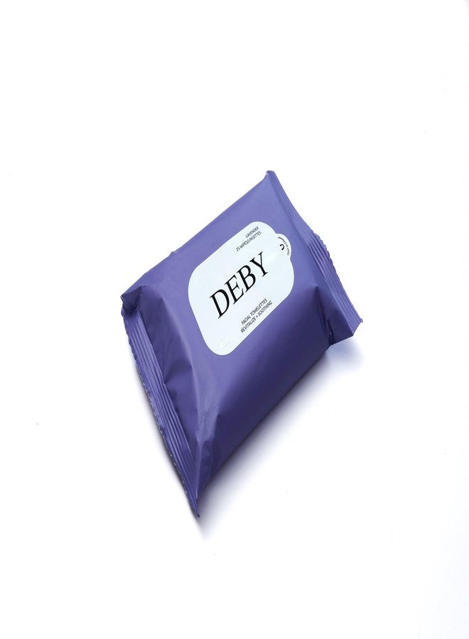DEBY Facial Wipes | Soft and Gentle Cleansing Wipes for Face | Makeup Removal and Daily Refresh | Suitable for All Skin Types | Lavender | Lavender | 150 X 200 MM | Pack of 2 - Image 4