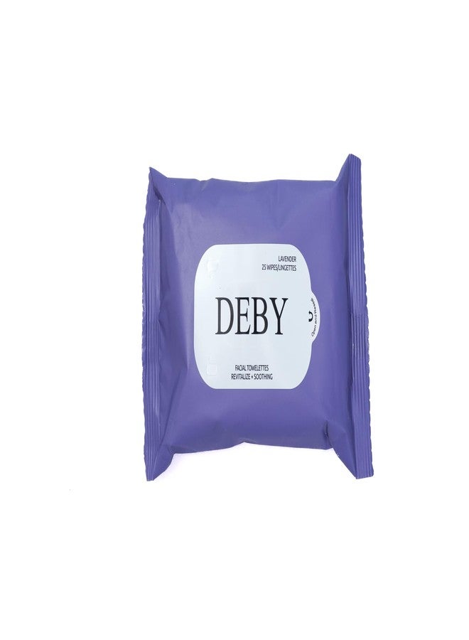 DEBY Facial Wipes | Soft and Gentle Cleansing Wipes for Face | Makeup Removal and Daily Refresh | Suitable for All Skin Types | Lavender | Lavender | 150 X 200 MM | Pack of 2 - Image 1