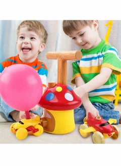 Y&D Balloon Powered Car,Balloon Launcher Toy Inertia Car Aerodynamics Fun Power Vehicle Air Launch Pad Educational Gifts  - Image 3