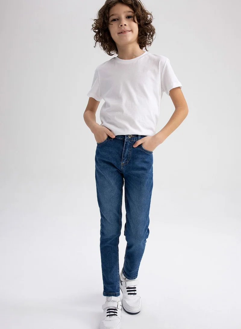 DeFacto Kids Mid Wash Slim Fit Jeans