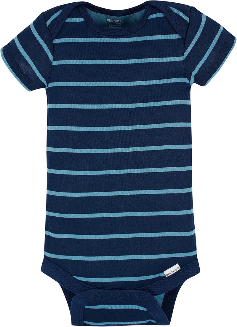 Onesies Brand Baby Boys' 8-pack Short Sleeve Mix & Match Bodysuits - Image 5