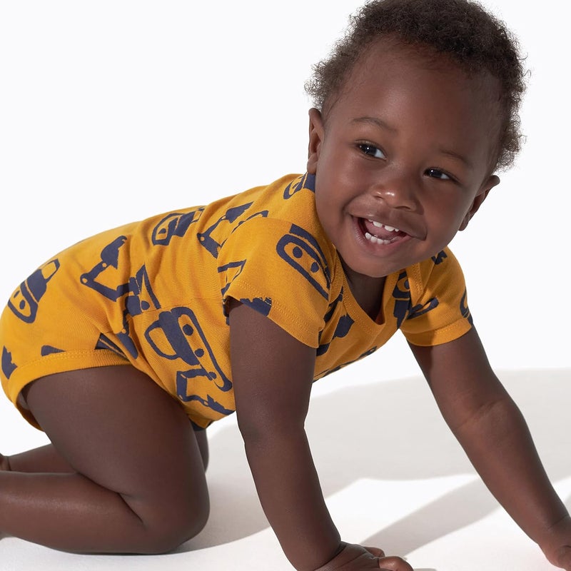 Onesies Brand Baby Boys' 8-pack Short Sleeve Mix & Match Bodysuits - Image 2