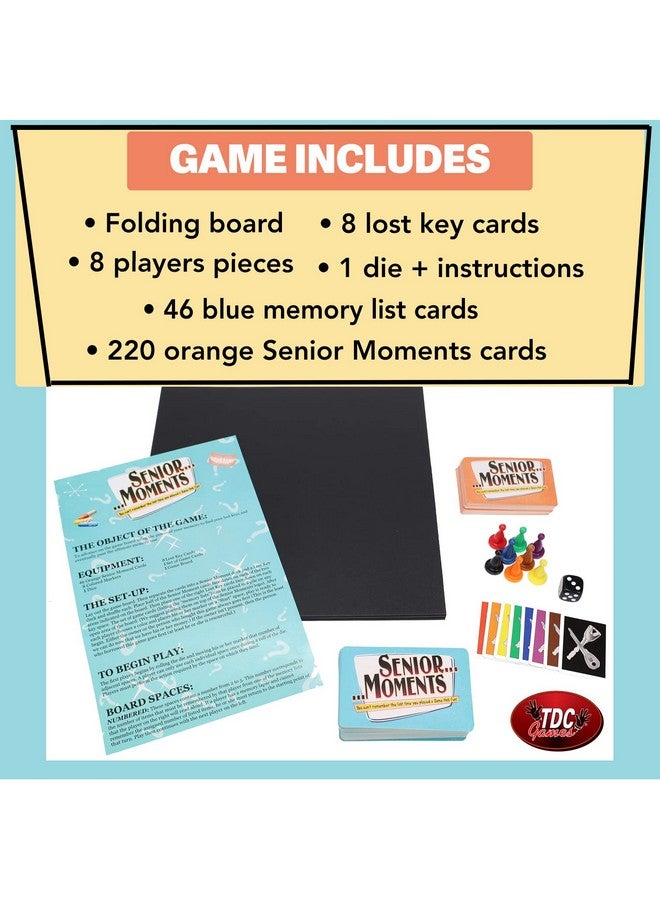 TDC Games Senior Moments Board Game - Image 5