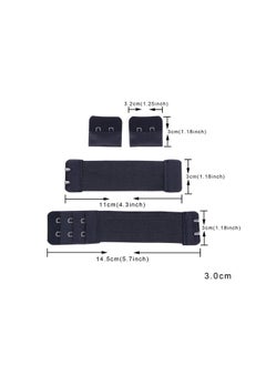 yantaisiyu 3 Setslot Elastic Grip Bands For Wigs Adjustable Wig Straps With Hooks Sewing Making Diy Wig Accessories Black (Size 3.0 Cm)  - Image 4