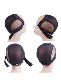 yantaisiyu 3 Setslot Elastic Grip Bands For Wigs Adjustable Wig Straps With Hooks Sewing Making Diy Wig Accessories Black (Size 3.0 Cm)  - Image 5