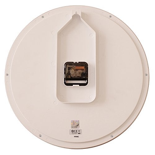 Seiko Plastic case Wall Clock (QXA629BT, Brown, 36.1 cm x 36.1 cm x 3.9 cm) - Image 3