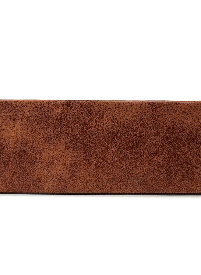 AZYEEA AZYEEA - Leather A4 office Rectangular Paper Tray Stackable Letter Trays for Jewelry Display for Home Room Desk Organiser Accessories (Tan colour)  - Image 3