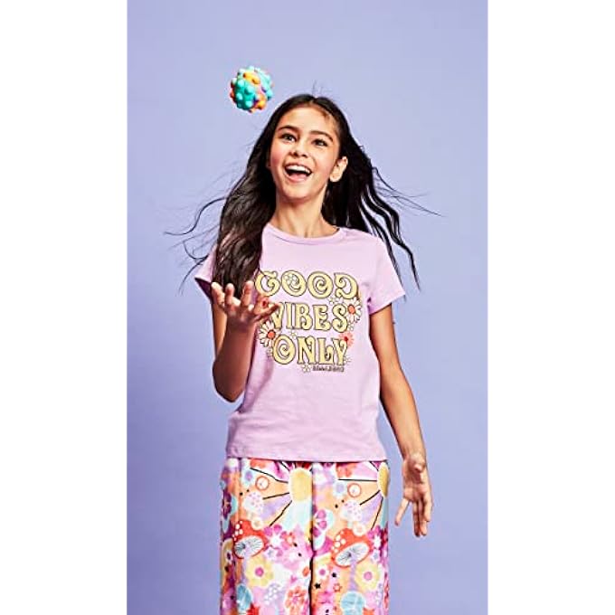 iscream Fidget Fun 2.5" Popper Ball for Calm and Focus - Groovy Tie Dye - Image 3