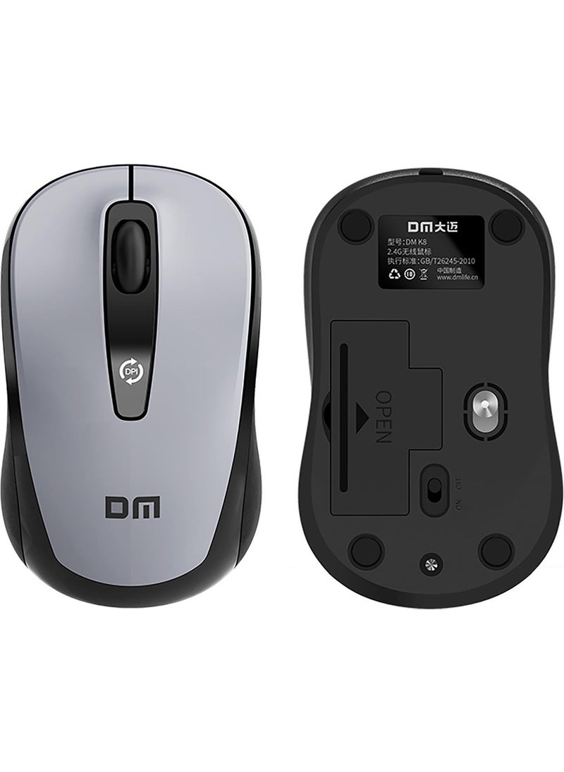 DM K8 1000 DPI 2.4ghz Wireless Mouse  - Image 4