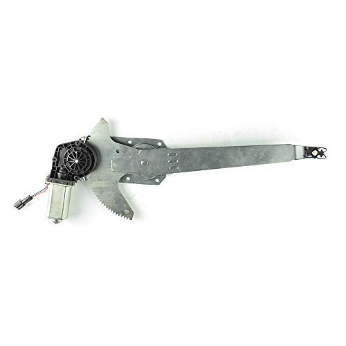 SHOWSEN 741-674 Front Left Driver Side New Window Regulator with Motor Fit 1981-1996 Ford F-150/F-250/Bronco 1981-1983 Ford F-100 1988-1997 Ford F-450 Replacement F6TZ1523209-AA - Image 2