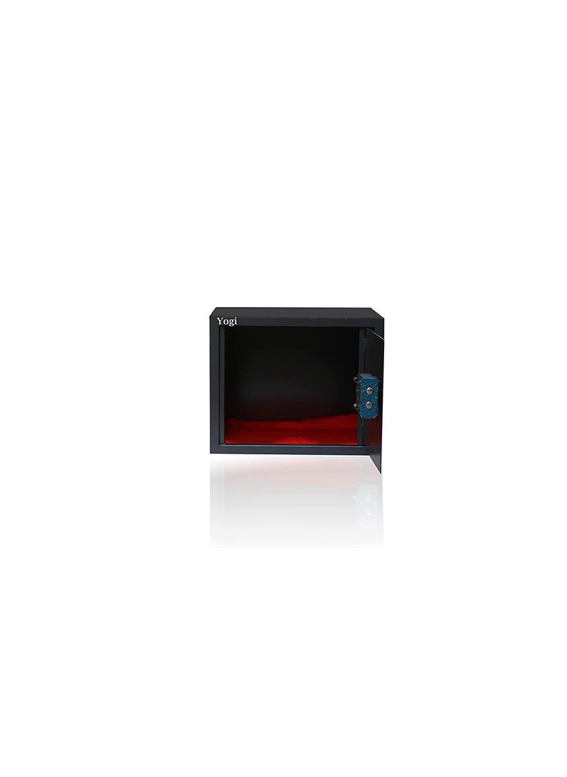 MAXSERA MAXSERA Mechanical Safe Locker Intelligent Metal Deposit SafeSafe BoxSafety lockerKey LockerJewellery Money SafeLockers for HomeOfficeHotelProfession Institutes25 x 35 x 25 CM  - Image 2