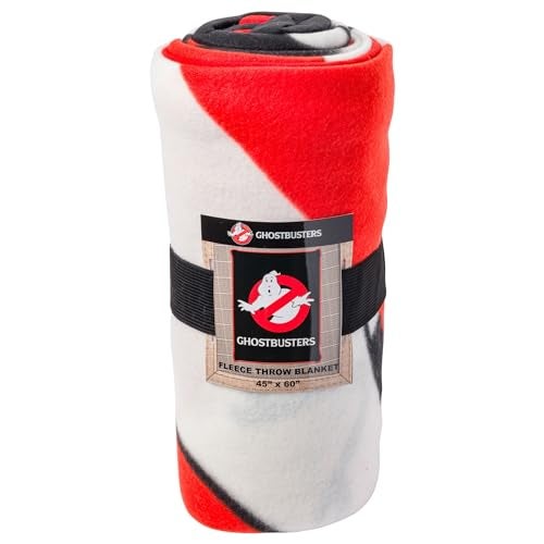 Silver Buffalo Silver Buffalo Ghostbusters No Ghost Movie Logo 45"" x 60"" Fleece Throw Blanket - Image 2