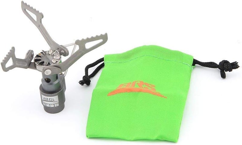 BRS موقد خفيف الوزن 26 جرام - موقد تيتانيوم سبيكة 3000T موقد غاز للتخييم موقد غاز خارجي موقد غاز صغير محمول للنزهات - Image 5