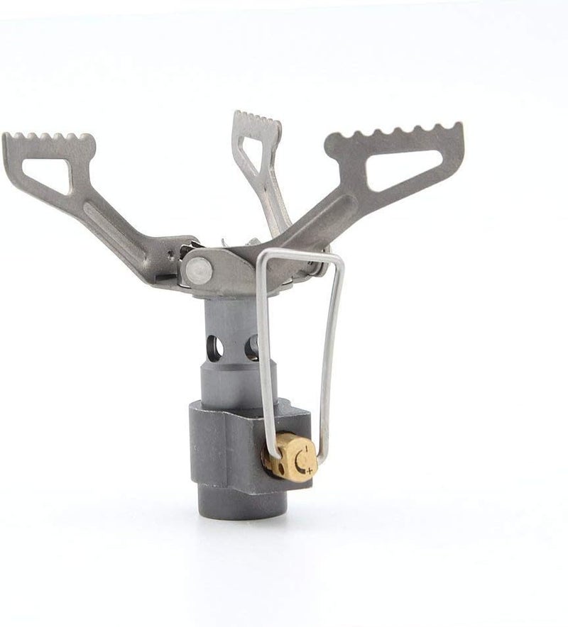 BRS موقد خفيف الوزن 26 جرام - موقد تيتانيوم سبيكة 3000T موقد غاز للتخييم موقد غاز خارجي موقد غاز صغير محمول للنزهات - Image 4