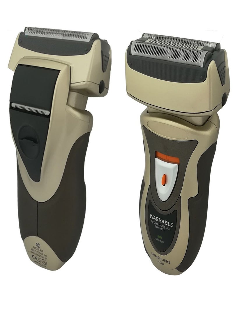 DINGLING Professional Smoothing Electric Shaver Clipper and Trimmer to Dry and Wet Use For Adult Waterproof  RSCW-406  - Image 5