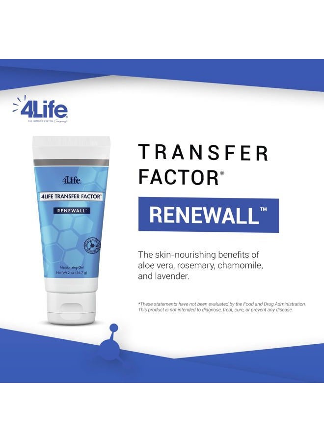 4life Transfer Factor RenewAll Gel - Topical Skin Care with Aloe Vera and Rosemary - 2 Ounces - Image 3