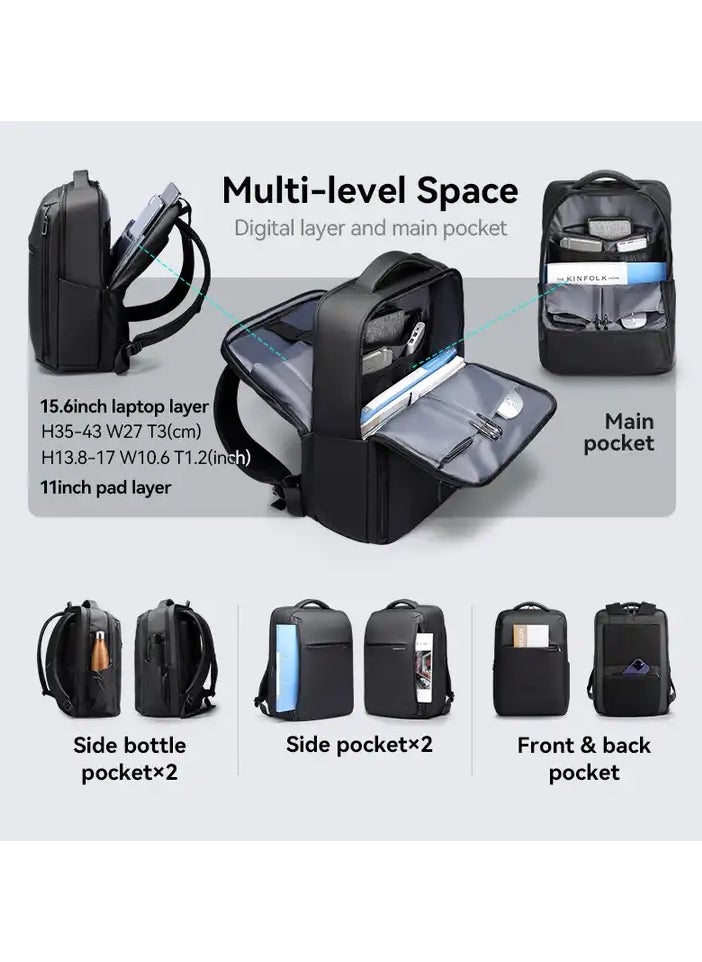 MARK RYDEN - MARK RYDEN 9418 large capacity 15,6 INCH Laptop  duffel, travel ,Business ,trip Backpack - Image 1