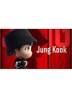 Blue Aura Blue Aura Polyvinyl Chloride Bts Jungkook Figure Mic Drop Theme Bangtan Boys Height 15.6 Cm Collectible (Jungkook)  - Image 4