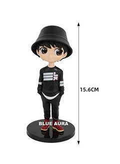 Blue Aura Blue Aura Polyvinyl Chloride Bts Jungkook Figure Mic Drop Theme Bangtan Boys Height 15.6 Cm Collectible (Jungkook)  - Image 2