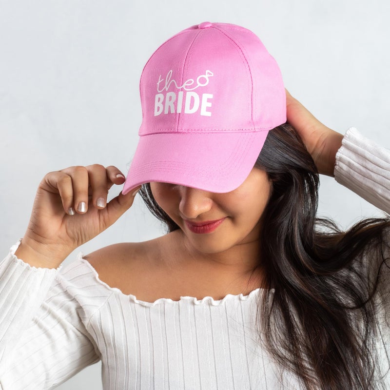 Aica Bride Photoshoot Prop � Pink, Adjustable Size | Bride to be Decoration Item kit for Photoshoot Prop| Pre weedding or Bachelorette Photo Shoot Props for Bride - Image 3