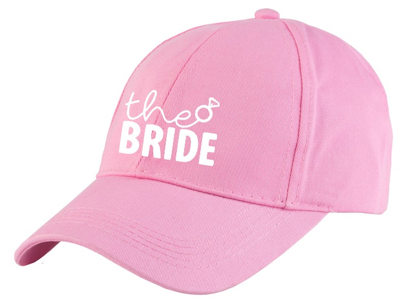 Aica Bride Photoshoot Prop � Pink, Adjustable Size | Bride to be Decoration Item kit for Photoshoot Prop| Pre weedding or Bachelorette Photo Shoot Props for Bride - Image 1