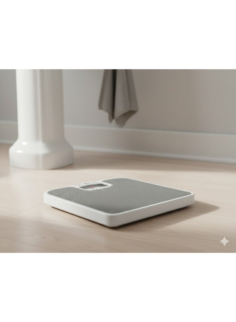 Biki Manual mechanical bathroom scale with a maximum capacity of 130 kg – Gray color - Image 3