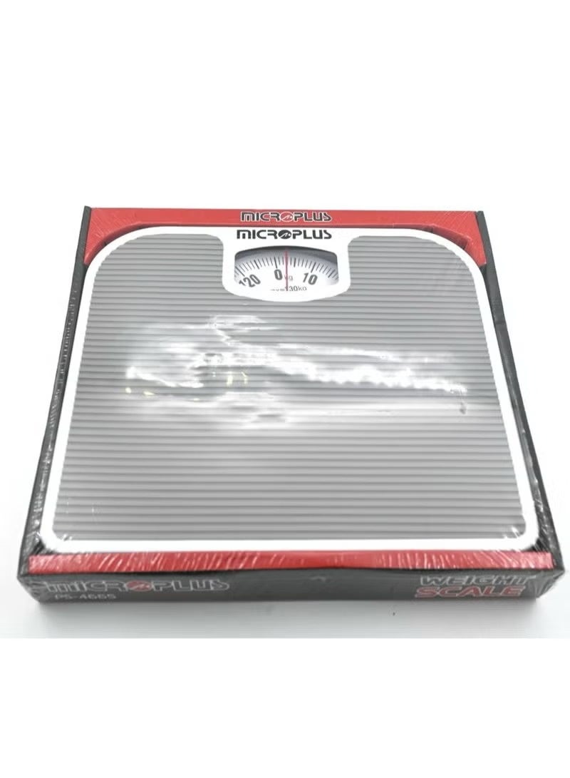 Biki Manual mechanical bathroom scale with a maximum capacity of 130 kg – Gray color - Image 2