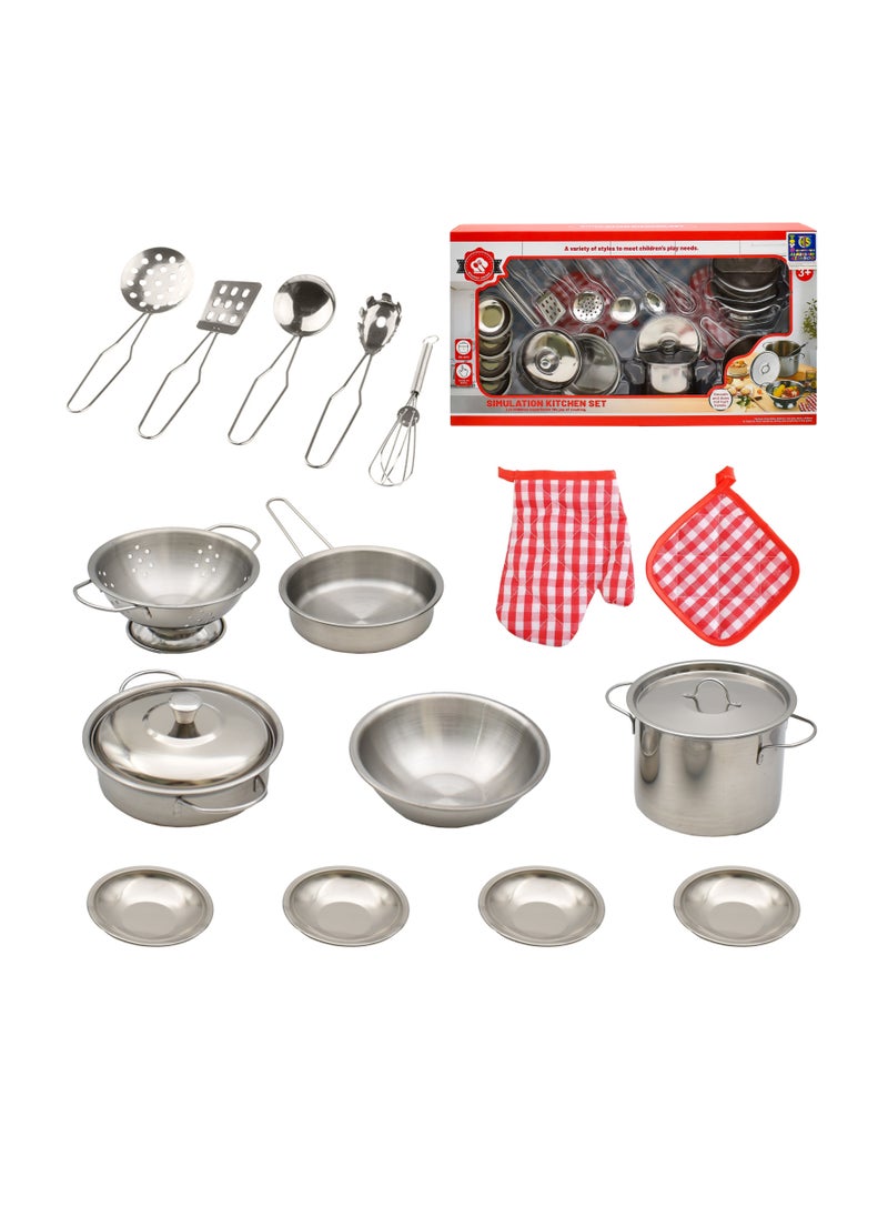 Toys Cookware Set 18 Pieces  - Image 2