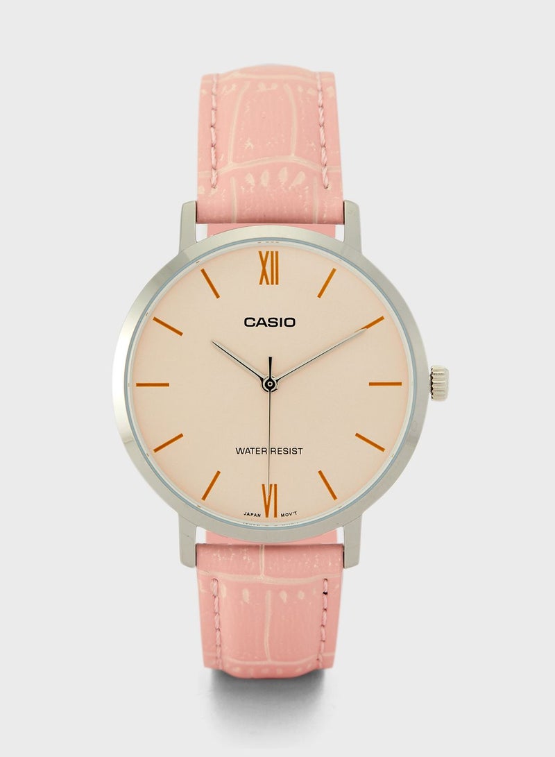 CASIO Ltp-Vt01L-4Budf Analog Watch - Image 1