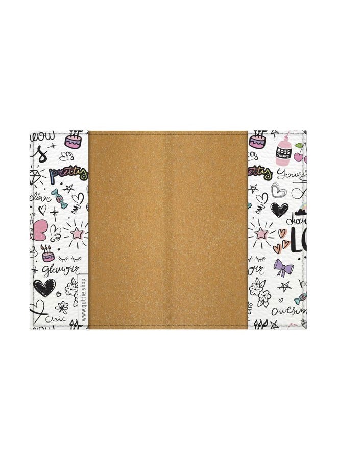 Quttie Passport Cover for Kids, Women and Men, Cute Travel Passport Holder, 16. Paris Pattern, Soft Cover - Image 4