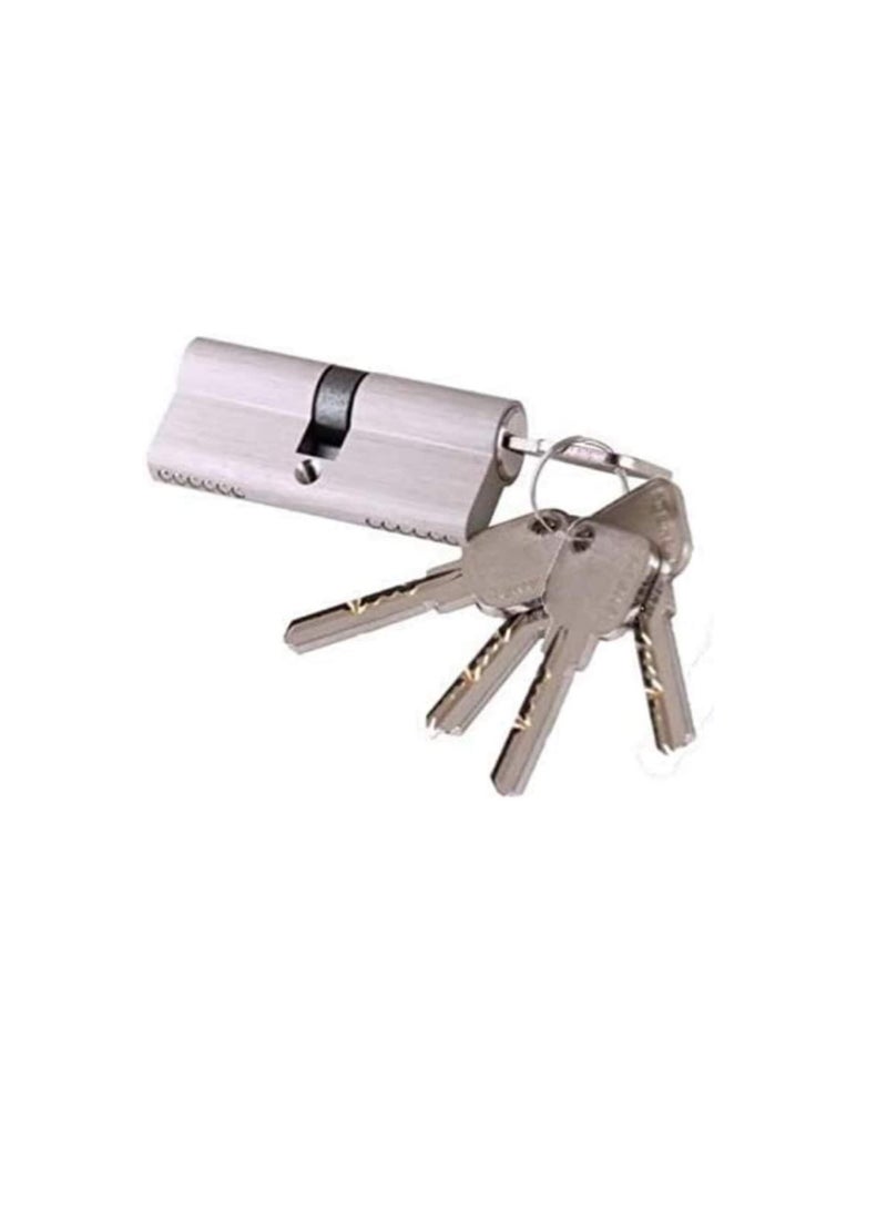 Door Lock Cylinder 70mm (35-35) with 5 Computer Keys - TCT Pack of 3  - Image 3