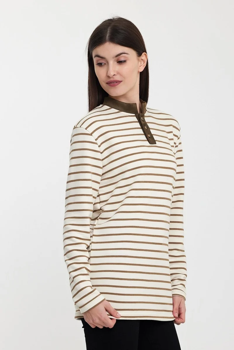 الكسندر جاردي Buttoned Sweatshirt (E24-72803-KDN)