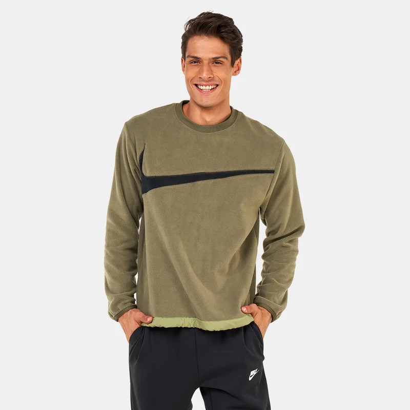 Nike Men's Club+ Fleece Winterized Crew Sweatshirt