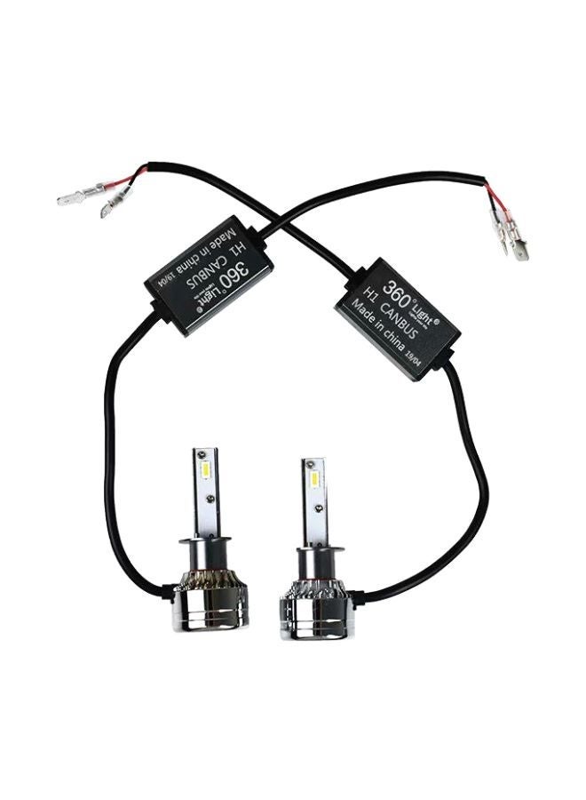 NIBEMINENT 2-Piece Car LED Headlight