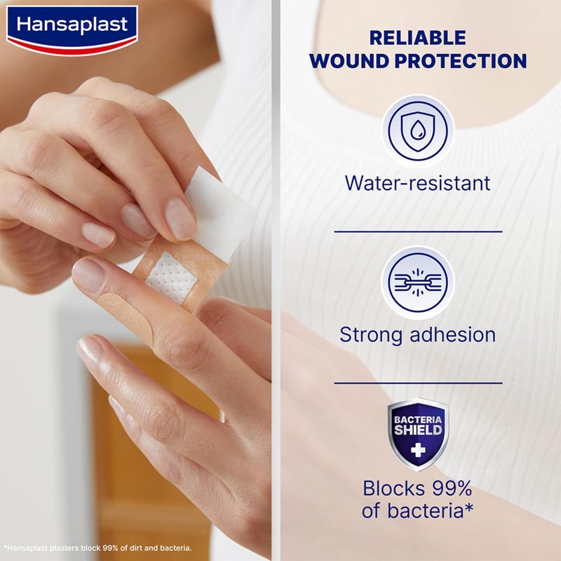 Hansaplast Universal Water-Resistant Plasters - 20 Strips - Image 2