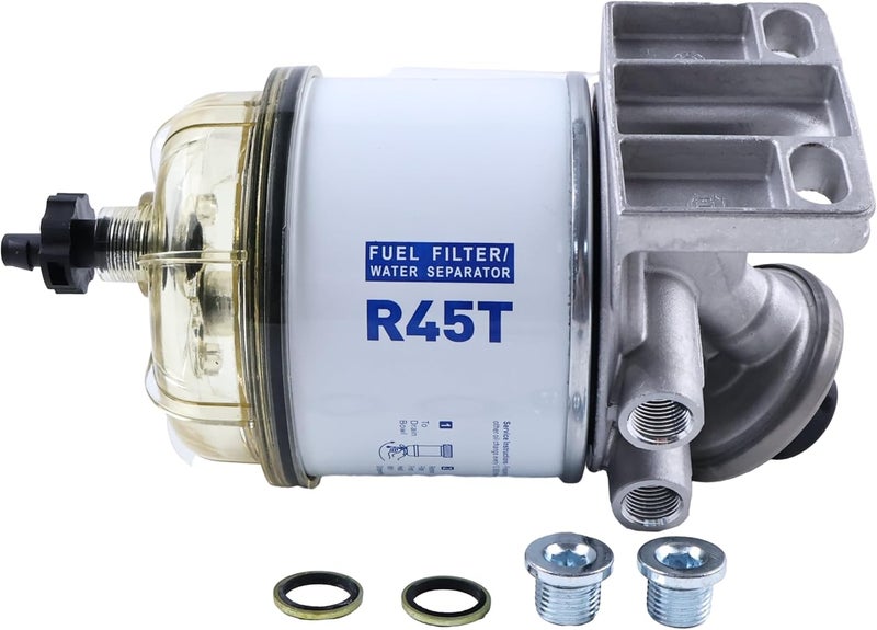 YUXSOUQ Spin-On Fuel Filter R45T Compatible with Parker Racor 745R 645R 445R 345RC Series - Image 3