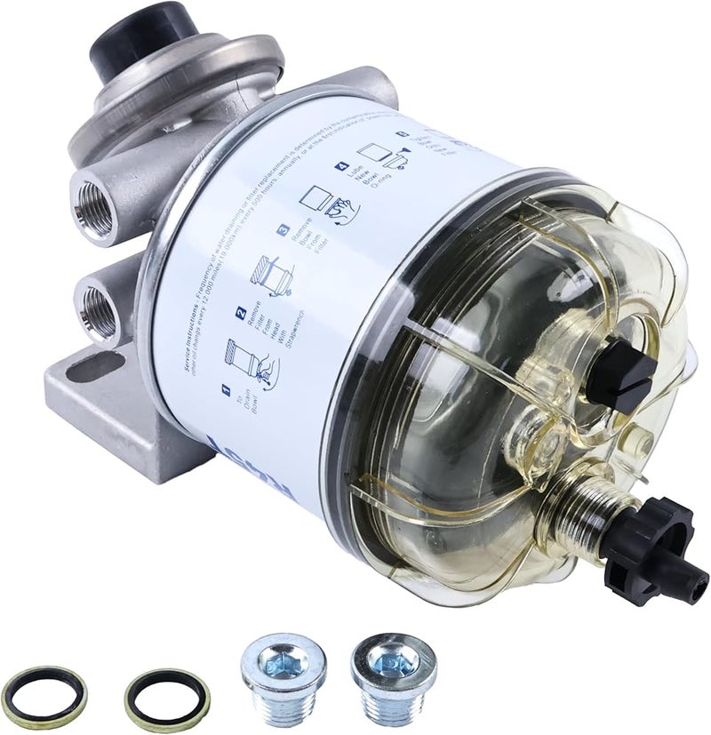 YUXSOUQ Spin-On Fuel Filter R45T Compatible with Parker Racor 745R 645R 445R 345RC Series - Image 1